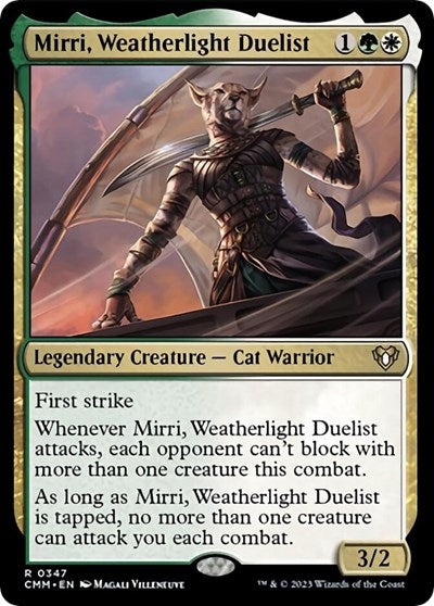 Mirri, Weatherlight Duelist (Commander Masters) Near Mint