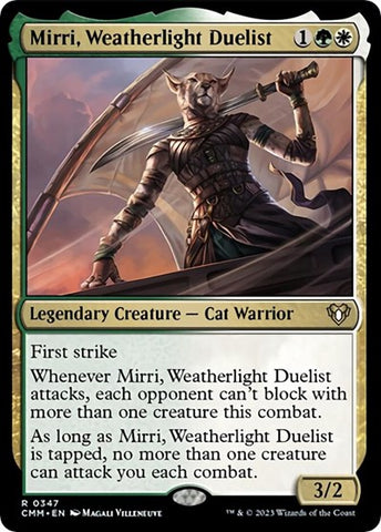 Mirri, Weatherlight Duelist (Commander Masters) Near Mint