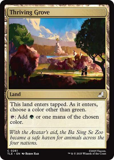 Thriving Grove (Avatar: The Last Airbender: Eternal-Legal) Near Mint