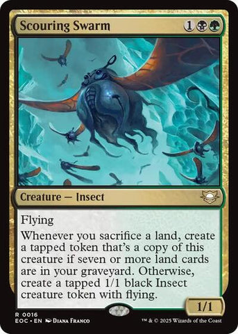 Scouring Swarm (Commander: Edge of Eternities) Near Mint