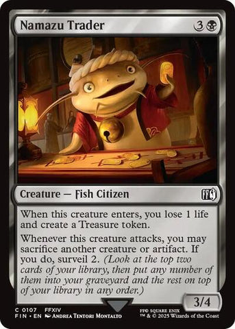 Namazu Trader (Universes Beyond: FINAL FANTASY) Near Mint Foil