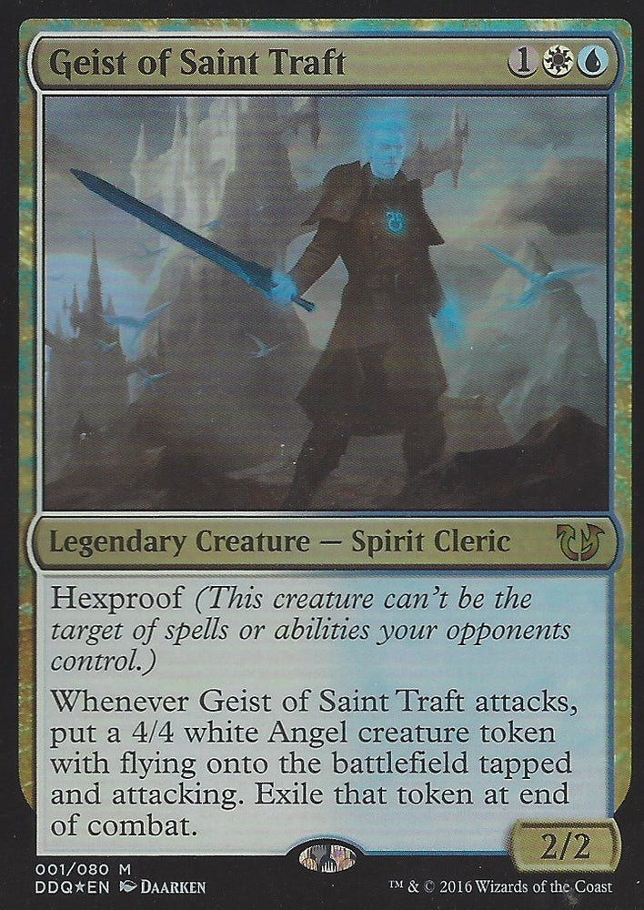 Geist of Saint Traft (Duel Decks: Blessed vs Cursed) Medium Play Foil