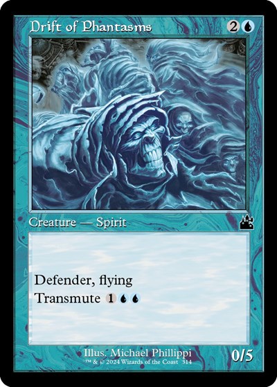 Drift of Phantasms (Retro Frame) (Ravnica Remastered) Near Mint