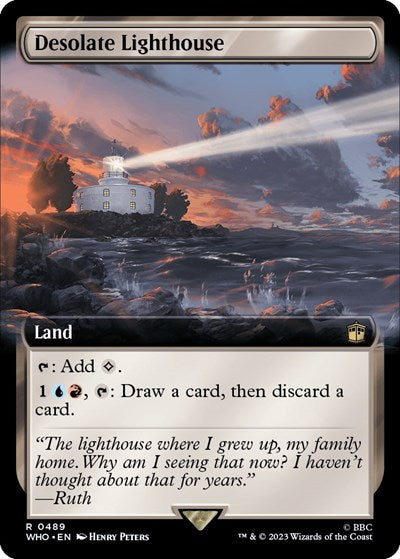 Desolate Lighthouse (Extended Art) (Universes Beyond: Doctor Who) Near Mint