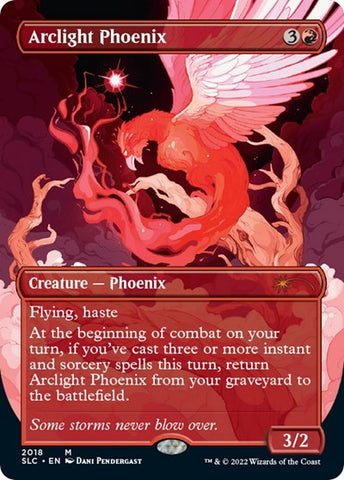 Arclight Phoenix (Borderless) (Secret Lair: 30th Anniversary Countdown Kit) Near Mint