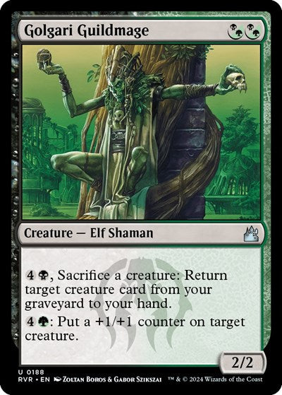 Golgari Guildmage (Ravnica Remastered) Near Mint Foil