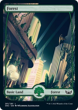 Forest (281) (Streets of New Capenna) Near Mint