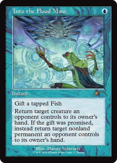 Into the Flood Maw (Retro Frame) (Promos: WPN and Gateway) Near Mint