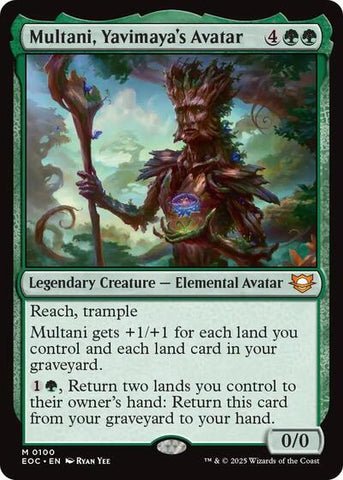 Multani, Yavimaya's Avatar (Commander: Edge of Eternities) Near Mint