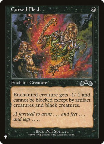 Cursed Flesh (The List) Near Mint