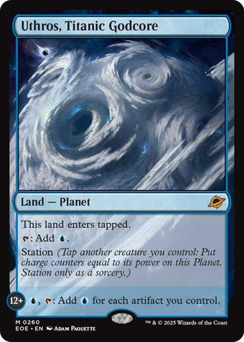 Uthros, Titanic Godcore (Edge of Eternities) Near Mint