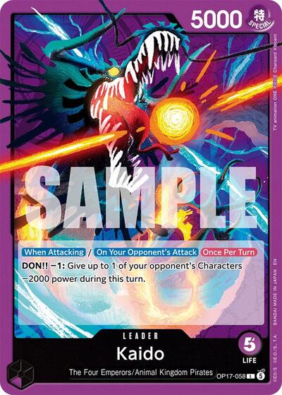 Kaido (058) (The World's Strongest Warriors) Near Mint