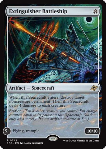 Extinguisher Battleship (Edge of Eternities) Near Mint