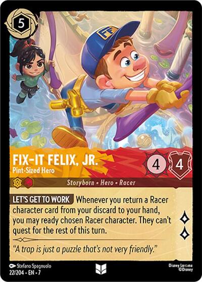 Fix-It Felix, Jr. - Pint-Sized Hero (Archazia's Island) Near Mint