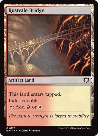 Rustvale Bridge (Commander: Edge of Eternities) Near Mint