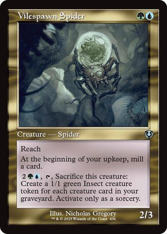 Vilespawn Spider (Retro Frame) (Innistrad Remastered) Near Mint