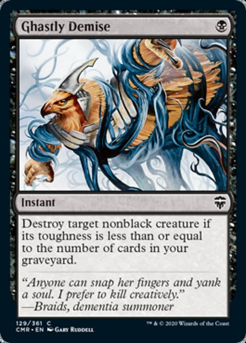 Ghastly Demise (Commander Legends) Near Mint Foil