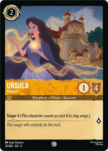 Ursula - Vanessa (Fabled) Near Mint Cold Foil