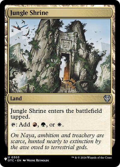 Jungle Shrine (OTC) (The List) Near Mint