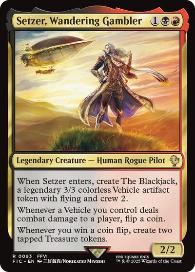 Setzer, Wandering Gambler (Commander: FINAL FANTASY) Near Mint