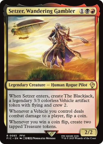 Setzer, Wandering Gambler (Commander: FINAL FANTASY) Near Mint