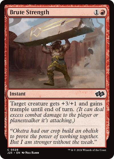 Brute Strength (Foundations Jumpstart) Near Mint