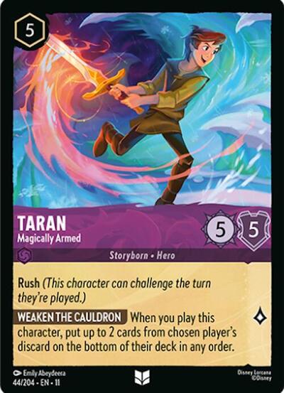 Taran - Magically Armed (Winterspell) Near Mint
