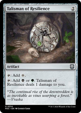 Talisman of Resilience (Commander: Modern Horizons 3) Near Mint
