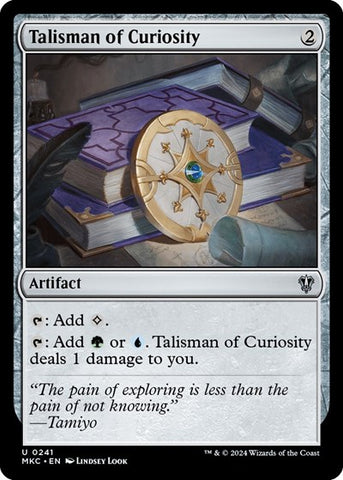 Talisman of Curiosity (Commander: Murders at Karlov Manor) Near Mint