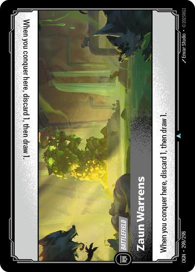 Zaun Warrens (Origins) Near Mint Foil