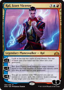 Ral, Izzet Viceroy (Guilds of Ravnica) Near Mint