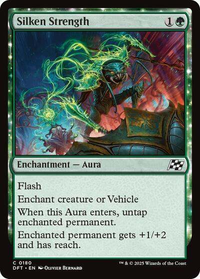 Silken Strength (Aetherdrift) Near Mint