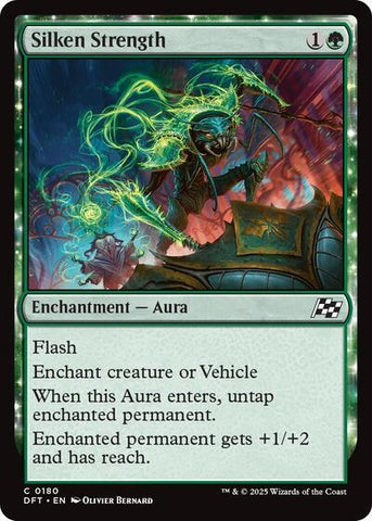 Silken Strength (Aetherdrift) Near Mint