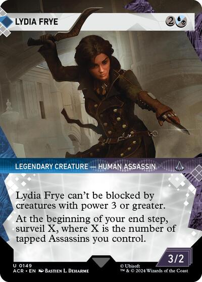 Lydia Frye (Showcase) (Universes Beyond: Assassin's Creed) Near Mint Foil