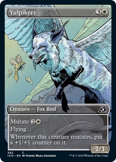 Vulpikeet (Showcase) (Ikoria: Lair of Behemoths) Near Mint Foil
