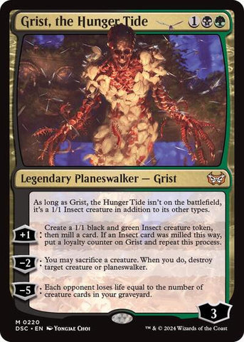 Grist, the Hunger Tide (Commander: Duskmourn: House of Horror) Near Mint