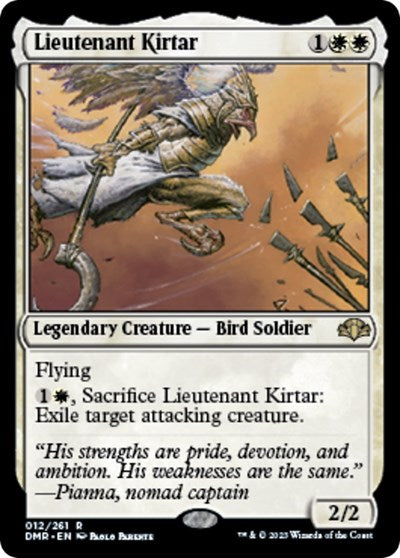 Lieutenant Kirtar (Dominaria Remastered) Near Mint