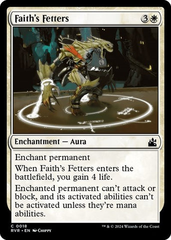 Faith's Fetters (Ravnica Remastered) Near Mint Foil