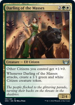 Darling of the Masses (Streets of New Capenna) Near Mint Foil
