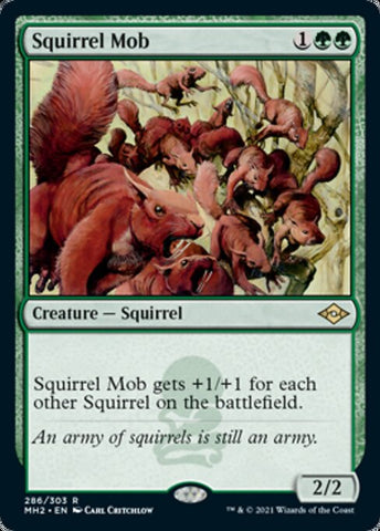 Squirrel Mob (Modern Horizons 2) Near Mint Foil