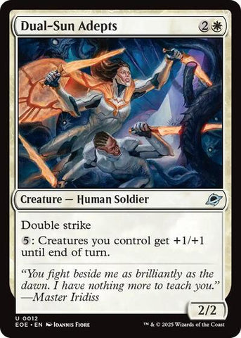 Dual-Sun Adepts (Edge of Eternities) Near Mint Foil