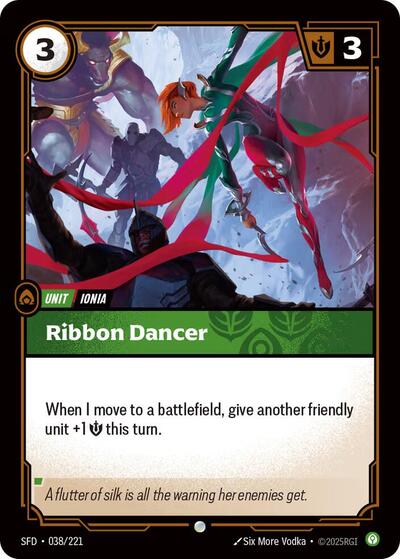 Ribbon Dancer (Spiritforged) Near Mint Foil