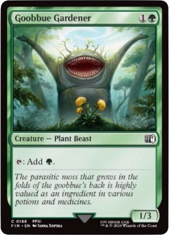 Goobbue Gardener (Universes Beyond: FINAL FANTASY) Near Mint