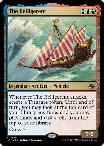 The Belligerent (The Lost Caverns of Ixalan) Near Mint Foil