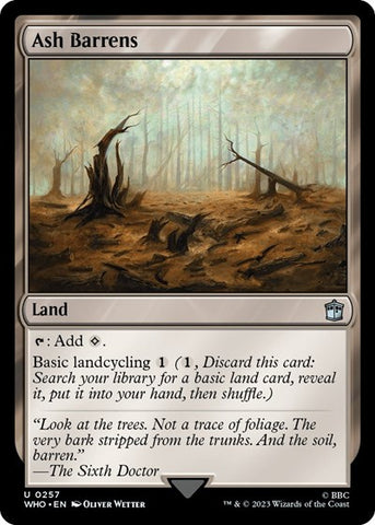 Ash Barrens (Universes Beyond: Doctor Who) Near Mint