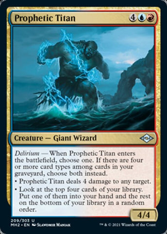 Prophetic Titan (Modern Horizons 2) Near Mint Foil