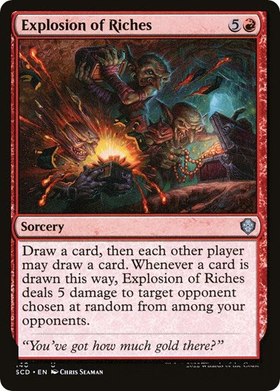 Explosion of Riches (Commander 2022 Starter Decks) Near Mint