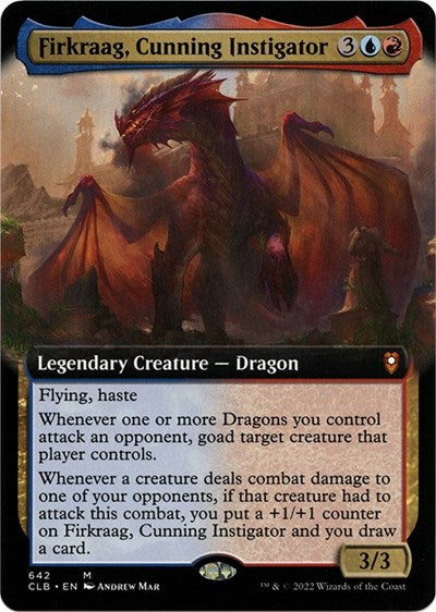 Firkraag, Cunning Instigator (Extended Art) (Commander Legends: Battle for Baldur's Gate) New
