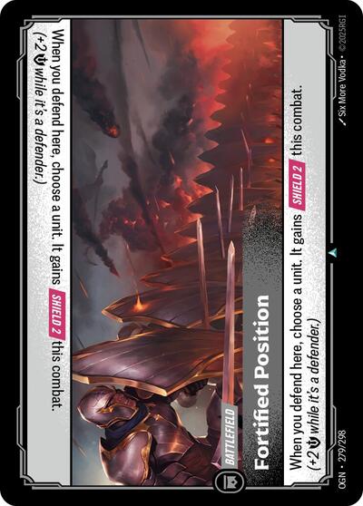 Fortified Position (Origins) Near Mint Foil