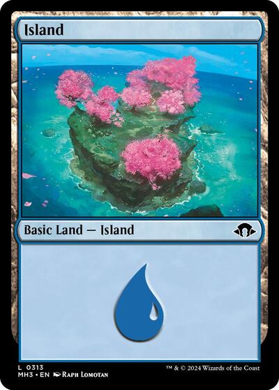 Island (0313) (Modern Horizons 3) Near Mint Foil